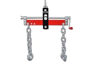 Aserell 2000lb 900kg For Shop Crane Hoist Lift Engine Leveller Crane Load Hoist Lift Steel Garage Loading Balancer Heavy Duty Engine Leveller