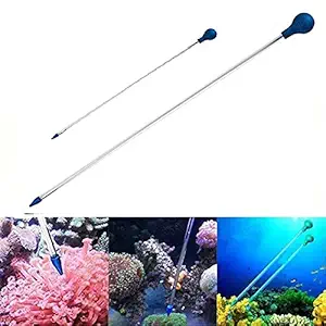 PREMIER PLANTS Aquarium Coral Feeder Pack of 2 | Aquarium Acrylic Coral Feeder Long Tube Liquid Fertilizer for Marine Fish / Coral