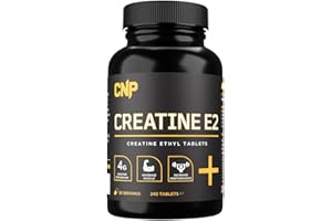 CNP Professional Creatine Range, 500g / 250g Creatine Monohydrate Powder, E2 Ethyl Ester 240 Capsules (E2 Capsules)