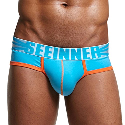 Preisvergleich Produktbild TUDUZ Unterwäsche Boxer Shorts Unterwäsche weiches Höschen Herren Männer (Cielo azul, M)