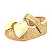 Footful Fashion Baby Kids Girls Soft Sole Glitter Spring Shoes Gold 13 RS.570.00