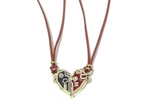 XUANHEY Necklace Arcane Cosplay Necklace Vi/Caitlyn Pendant Comic Con Fans Collection Halloween Costume Accessories Pendant Party Necklaces Gift for Men and Women