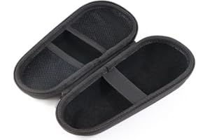 NAZEAUF 1Pack Razor case for Braun Series - 3s/5s/7s/9s,Braun Razors case for Men - Electric Shaver Storage Box Compatible with Men's Razor,Lightweight& Durable (Black Zipper)