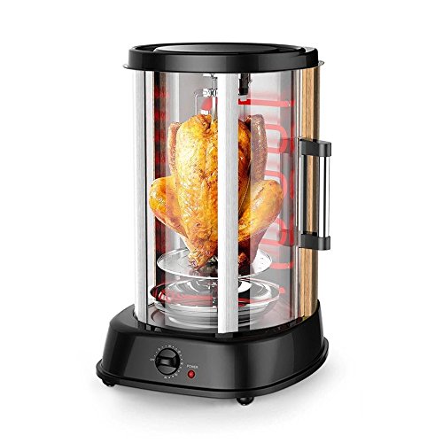 Preisvergleich Produktbild Dönergrill Rotisserie, Vertikalgrill mit 31L ,Tischgrill für zu hause,1800W,Gold