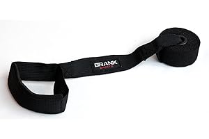 BRANK SPORTS Ancre de Porte pour Les Exercices de tirage avec élastiques de Musculation ou Tubes de résistance | Door Anchor Solide et légère pour s'entraîner à la Maison et transportable Partout