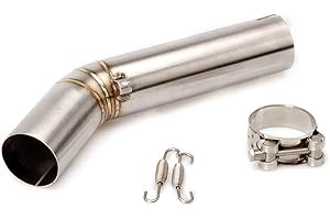 KYN For Suzuki GSXR1000 2008 Motorcycle Exhaust Middle Link Pipe Slip-on
