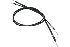 GEPCO ADVANCED TECHNOLOGY GEPCO - Lot de 2 câbles de frein à main arrière gauche et droit - Compatible avec Nissan Primastar X83 - Compatible avec Opel Vivaro E7 J7 F7 - Compatible avec Renault Trafic II JL FL EL