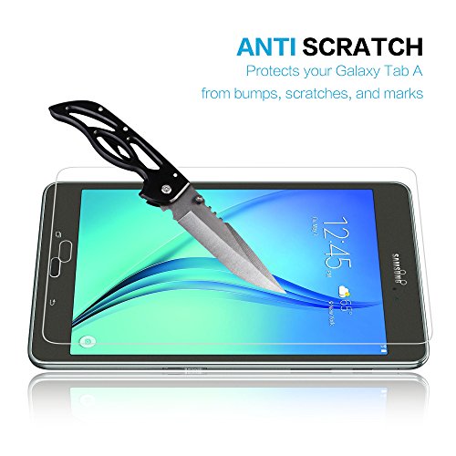 Samsung Galaxy Tab A 9.7 Panzerglas Displayschutzfolie, Nearpow Schutzfolie 9H Härte, Anti-Kratzen, Anti-Öl, Anti-Bläschen, lebenslange Garantie - 3