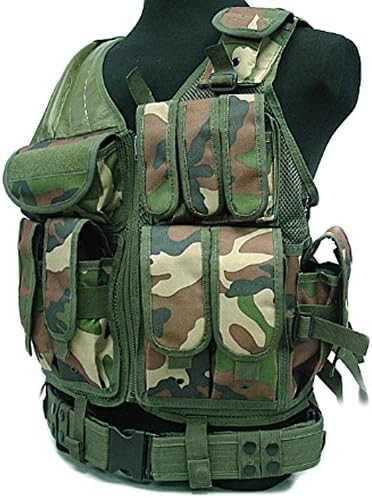 SaySure - Tactical Military VEST Fild Combat Pistol Vest Black