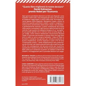 Nudge. La spinta gentile. La nuova strategia per migliorare le nostre decisioni sul d