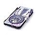 Samsung Galaxy S6 Edge Case with Strap,Samsung Galaxy S6 Edge Case Flower Pink,Samsung Galaxy S6 Edge Cover Wallet,TOCASO Flip Stand Case Folio Book Style Portable Carrying Protective Cases Covers Colorful PU Leather Anti Scratch Bumper Shell Money Pocket ID/Credit Card Holder Slot Magnet Case for Samsung Galaxy S6 Edge (Black Campanula)
