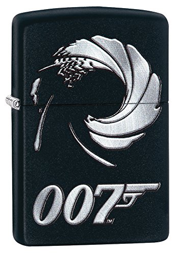 Preisvergleich Produktbild Zippo black James Bond Pocket Lighter