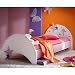 Produktbild Jugendbett Sternchen 90 * 200 cm lila weiß Kinderbett Jugendliege Bettliege Bett Holz Bettgestell Mädchen Jugendzimmer Kinderzimmer
