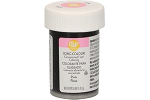 Wilton Colorante Alimenticio para Glaseado en Pasta, 28.3g, Color Rosa, 04-0-0033