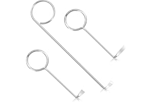 DUTIFUL 3 Stück Dietrich Set Profi Buntbartschlüssel Universal Lockpicking Set für Zimmertür Türöffnungswerkzeug Lock Picking Tool Set Dietrich Schlüssel für Schrank