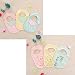 Set of 3 Lovely Cotton Buckle Baby Bib Saliva Towel #5