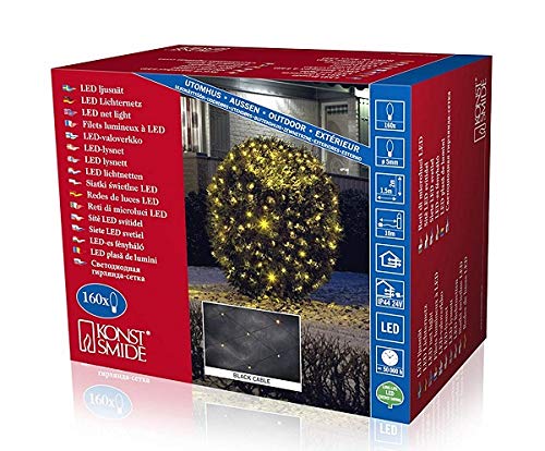 Preisvergleich Produktbild Konstsmide LED-Lichternetz für Garten Gelb