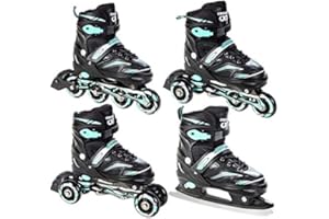 4in1 RAVEN Croxer Pattini in linea/Pattini a rotelle/Pattini Optima