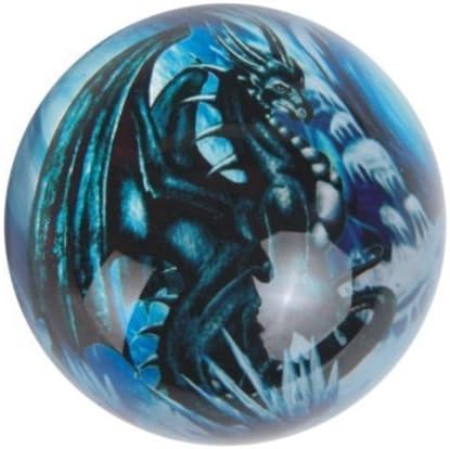 StealStreet SS-G-22034, Blue Iceberg Dragon Embellished Round Paperweight Collectible