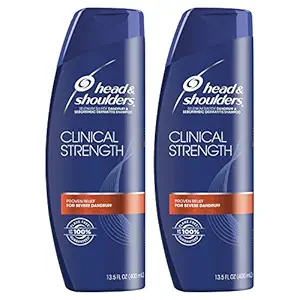 Head & Shoulders Clinical Strength Dandruff And Seborrheic Dermatitis Shampoo, 400Ml (PACk Of 2)