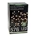 Produktbild 576er LED Cluster - Lichterkette 720cm / LED-Lichter Warmweiß / 8 Leuchteffekte / Indoor & Outdoor - Christbaumlichterkette Aussenbeleuchtung Büschel-Lichterkette Partybeleuchtung Lichterdeko Dekoration