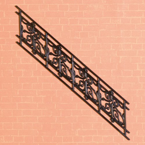 Preisvergleich Produktbild The Dolls House Emporium Schräges Treppengeländer, Plastik