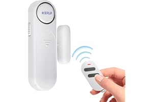 TOWODE Türalarm, Fensteralarm 120dB Kabellos Tür Fensterkontakt Sensor Alarm mit Fernbedienung 3 Modi Türalarm für Ihr Zuhause, Kinder, Laden Sicherhei