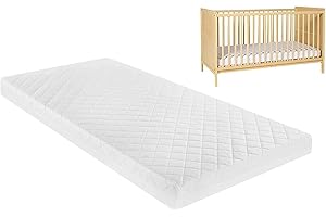 KANDALL Replacement Mattress For Tutti Bambini CoZee Bedside Crib Breathable UK Made 80.5x51x5cm