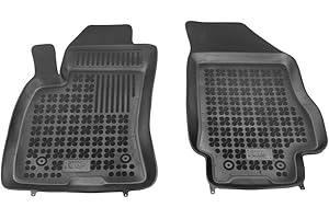 MTM Tappetini Gomma per Fiat Doblo II van 2010-2022 Design a Vaschetta, su Misura con Bordi Rialzati cod. 3D 5354