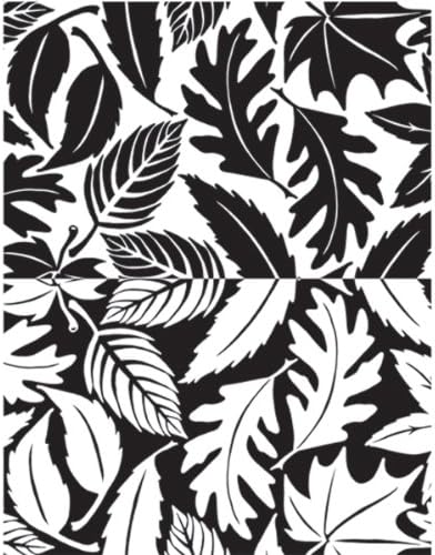 Melt Art Texture Tread, Scattered Leaves