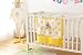 Vine Nursery Baby Cot Tidy Organiser for Cot Bed Baby bed Pouch Storage Bag Multifunction hanging Diapers Organiser 55*60CM (Crown Pattern)