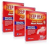 Deep Heat patch 4 **3 PACK DEAL**