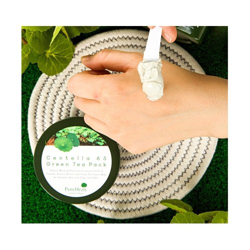 Pure Heal's Die Grünteemaske Centella 65 ist 130ml gewaschen