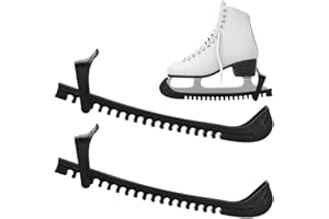 mizikuu Protege Lame Patin a Glace, Protections réglables pour Patins à Glace Accessoires De Patinage Protège-Lames de Hockey pour Enfants et Adultes