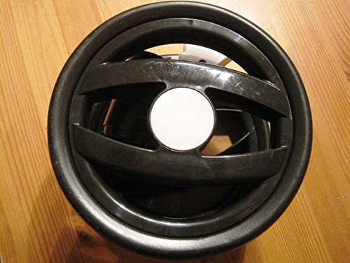 Peg Perego Double Front Wheel for Pliko P3 Compact and Switch Black / White from 2011 Collection