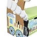Fantasy Fields by Teamson Transportation Childrens Wooden Bookcase Storage Kids Bookshelf 10040A