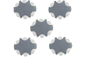 ‎JB WHITE JB White 30 Stück ProWax Cerumenfilter für Hörgeräte geeignet für Oticon- und Bernafon-Lautsprecher, 5x Spender-Disk mit 6 Werkzeugen und 6 Filtern, grau