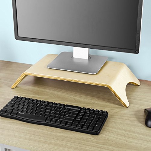SoBuy® Design Monitor Bildschirm Ständer, Monitorerhöhung, Bildschirmerhöher, Monitorständer, Tischaufsatz, FRG98-N - 8