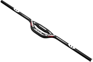 GRTE Guidon De Vélo T700 en Fibre De Carbone, Pliable, À Petit Alésage Et À Double Barillet, Guidon Droit Swallow 25.4/31.8×420-740MM
