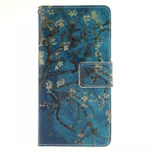 Preisvergleich Produktbild Schutzhülle Samsung Galaxy S6, coffeetreehouse für Samsung Galaxy S6 Schutzhülle Lanyard Handschlaufe Brieftasche Ledertasche PU Leder Brieftasche Schutzhülle Schale mit Stand und die Slots Kreditkarte Wallet / Case / Schutzhülle, TPU Silikon Schutzhülle, Flip Holster für Samsung Galaxy S6 – Eule