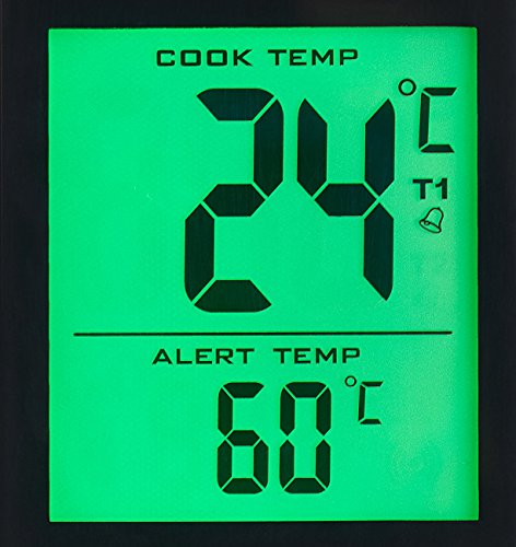 Rosenstein & Söhne Grillthermometer, Bluetooth, App für Android & iOS,2 Temperatur-Fühler - 8