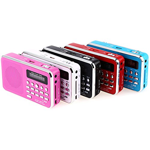 iMinker Mini-Digital-beweglicher FM Radio-Mittel-Lautsprecher MP3-Musik-Spieler TF / SD Karte Usb-Scheiben-Hafen für PC iPod-Telefon mit LED-Anzeige und Akku - 6