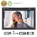 Produktbild EinCar reiner Android 7.1 Auto-Stereo mit Quad-Core-Doppel-DIN-8-Zoll-Screen-Auto-Video Auto-DVD-Spieler GPS-Spieler in der Schlag-Radiosystem Bluetooth WiFi Link-Spiegels
