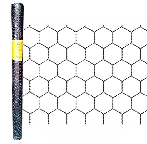 25m 180cm Sechseckgeflecht Maschendraht Hasenzaun Kleintierzaun Hühnerzaun Zaun