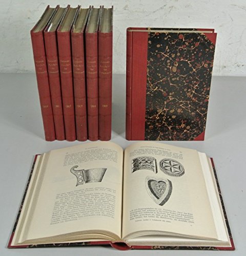 SCHWEIZERISCHES ARCHIV FÜR VOLKSKUNDE, Vierteljahrsschrift, 8 Jahrgänge: 13 (1909) - 20 (1916). // Beigebunden: SCHWEIZER VOLKSKUNDE. FOLKLORE SUISSE, Korrespondenzblatt, 5 Jahrgänge: 1 (1911) - 5 (1911).