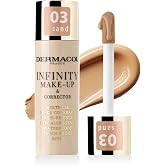 Dermacol Infinity Foundation and Concealer, Multi-Purpose, Super Coverage, Photo-Friendly, Hypoallergenic, Water Resistant, C