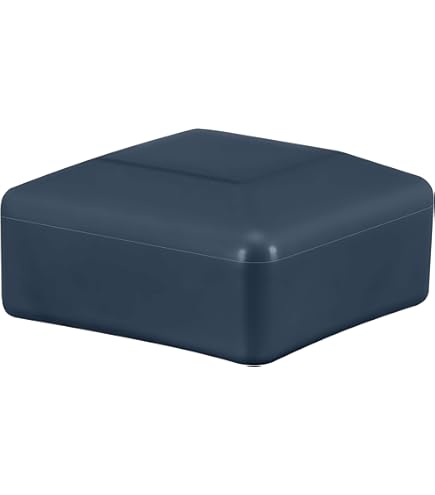 10 Tappi Per Recinzioni Antracite 40x40mm - Per Pali In Metallo, Protezione Da Umidità E Corrosione - Foto 9