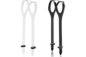 NHPY 2 Pièces Sangles de Rechange universelles en Silicone pour Masque Tuba, Masque de plongée, Lunettes de Natation, Accessoires pour la plongée, la Natation, Le Tuba
