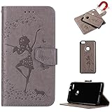 Handytasche für Huawei P10 Lite, ZCRO Leder Schutzhülle...