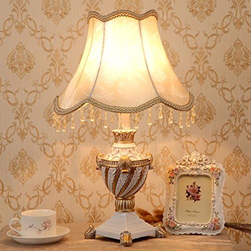 Bedroom bedside decoration table lamp modern living room palace creative nordic simple warm personality princess wedding gift resin-G